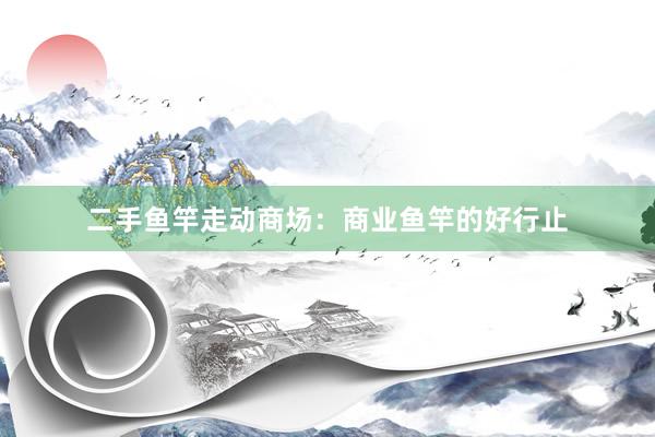 二手鱼竿走动商场：商业鱼竿的好行止